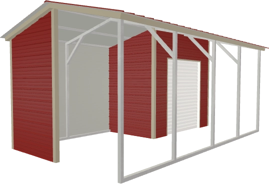 Full Roof Loafing Shed