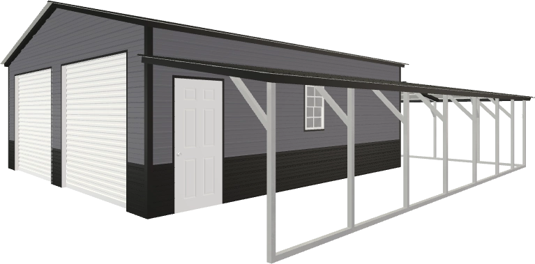 Garage with Wrap-Around