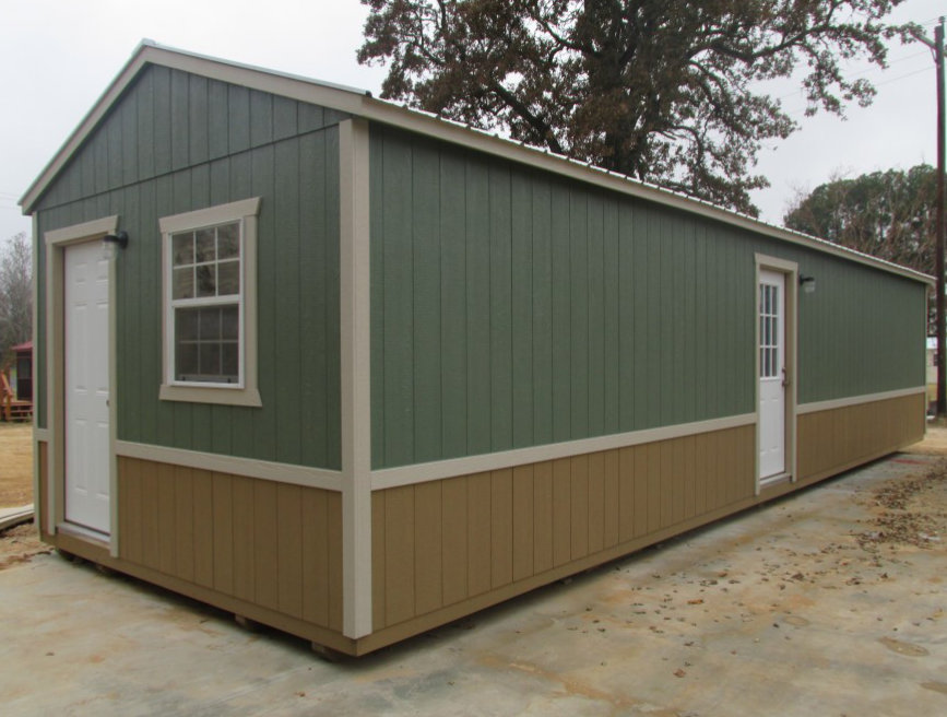 Painted Utility Shed
