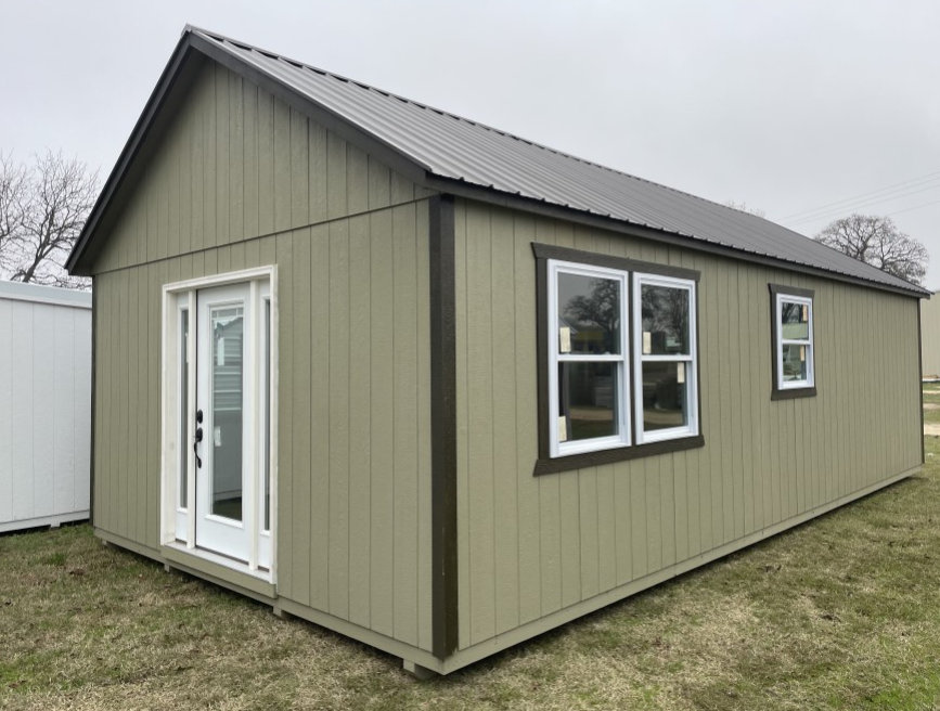 7/12 Pitch Painted Utility Shed