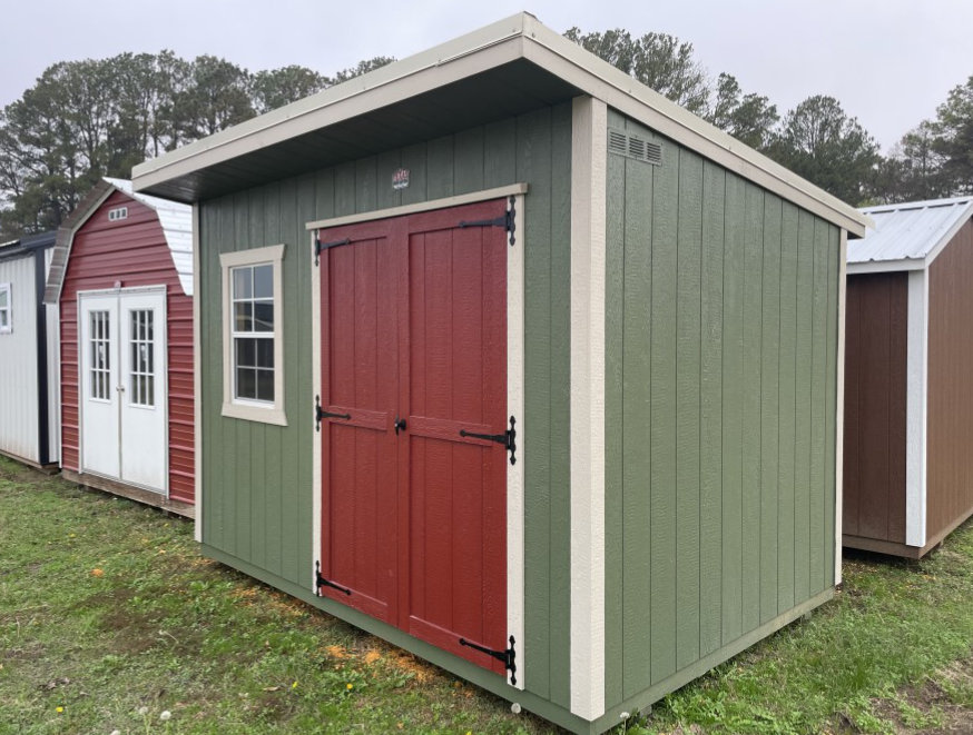 Painted Studio Shed