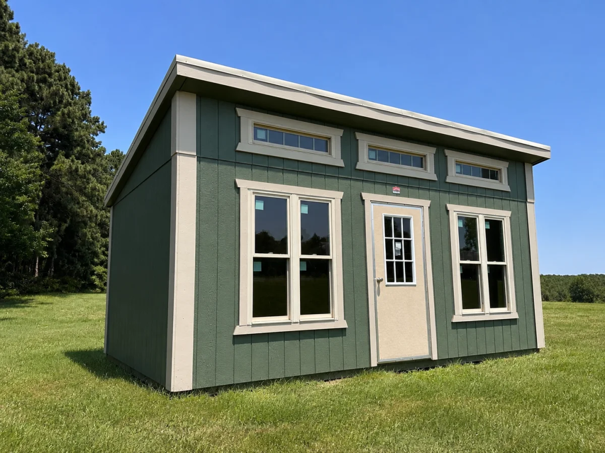 Texas Tall Painted Studio Shed