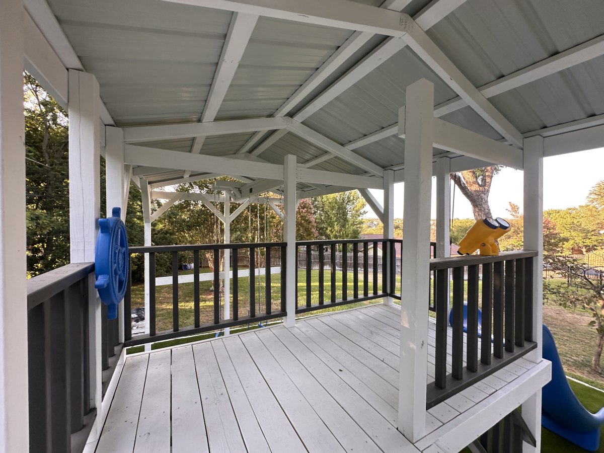 10x20 Deluxe Playset with Stairs and Dual Glider - photo 8