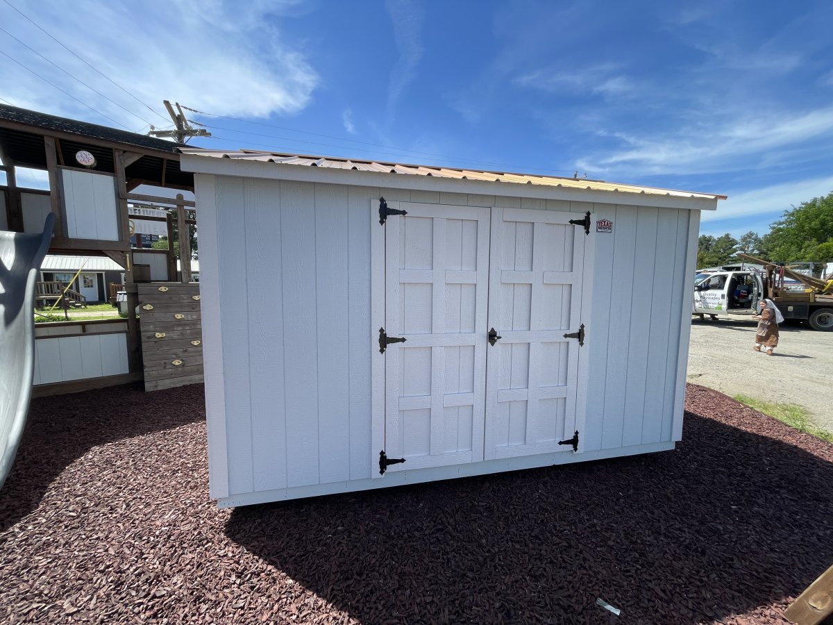 8x12 Garden Shed with Exterior Trim - photo 1