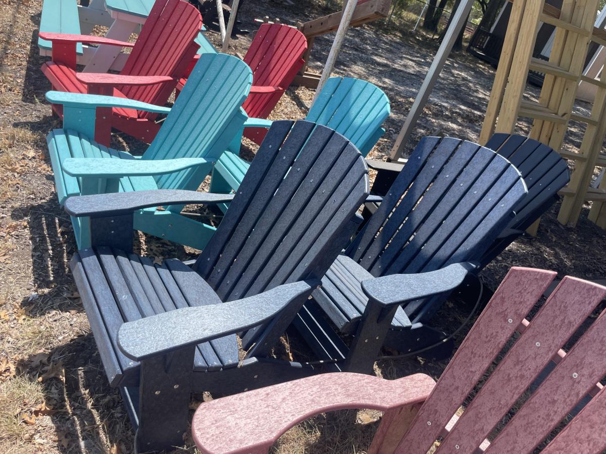Adirondack Chair Patriot Blue Main and Frame - photo 1