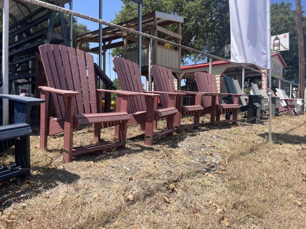 Upright Adirondack Chair Cherrywood Main and Frame - photo 1