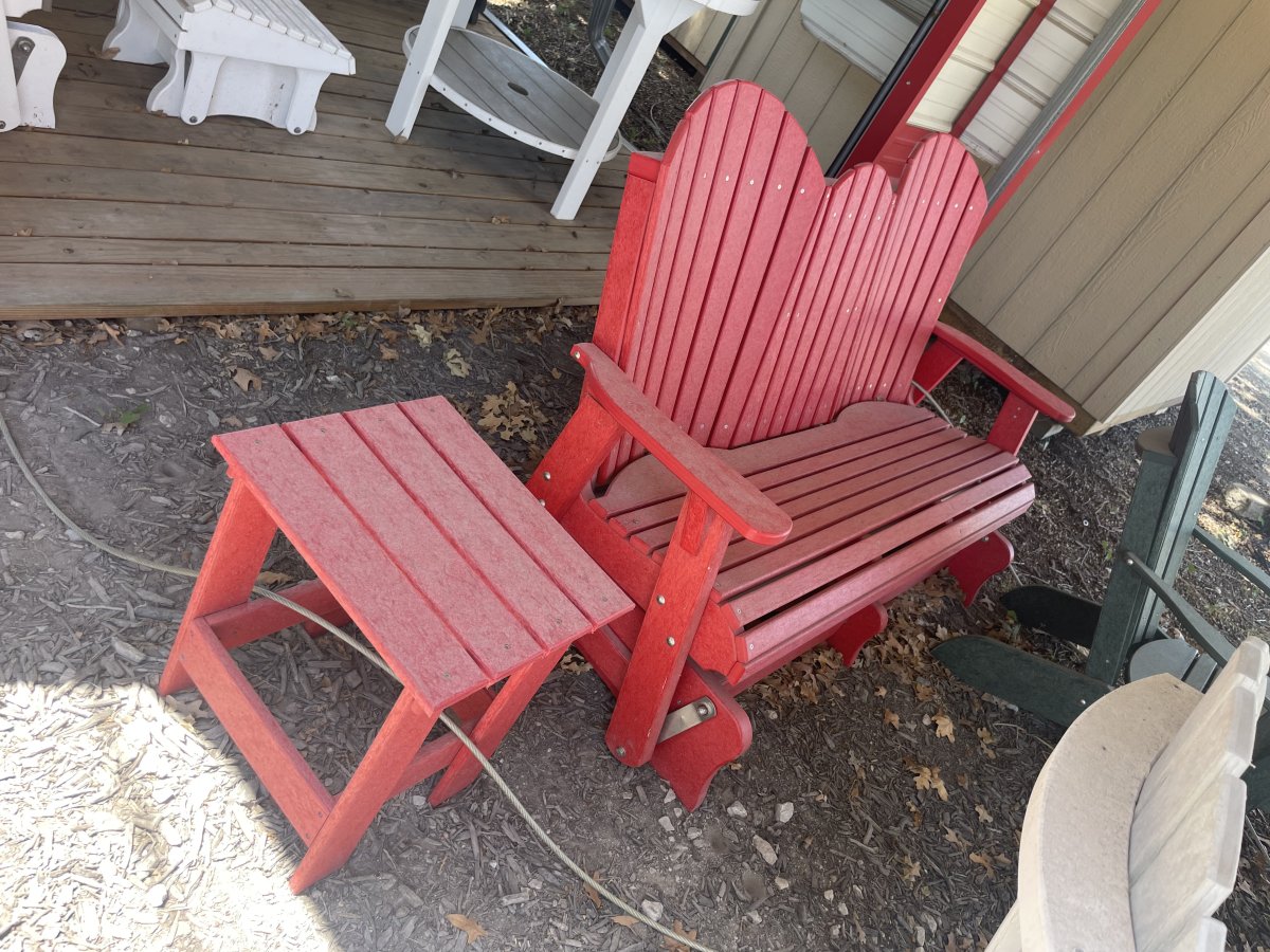 Double Glider Cardinal Red Main and Frame - photo 1