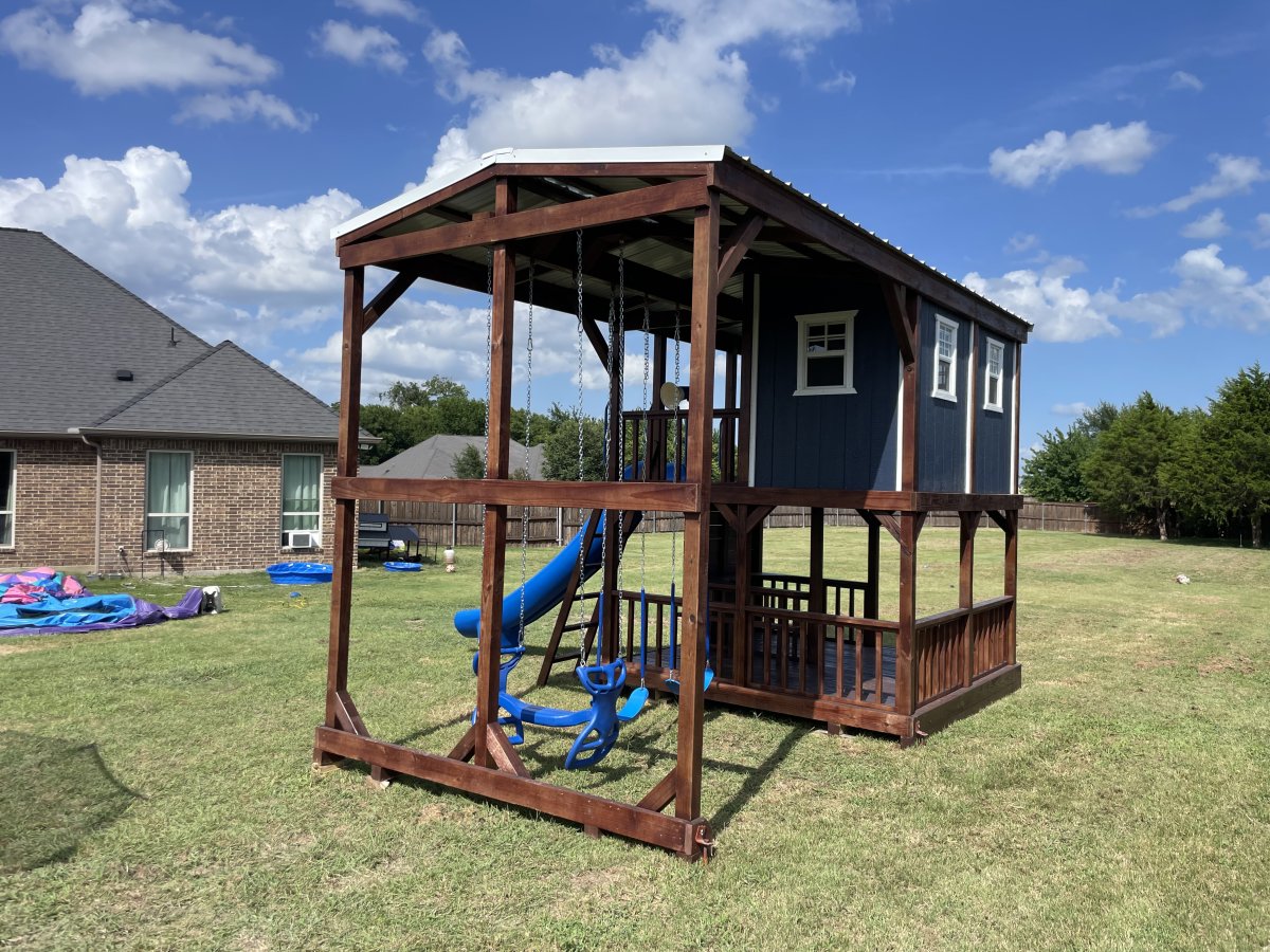 10x20 Playhouse Playset with Dual Glider - photo 3